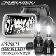 pair 5x7 7x6 inch LED Headlights Hi/Lo Beam DRL Fit Chevy Astro Express 3500 Van (for: Peugeot)