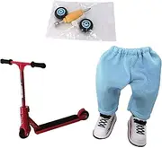 Qianly Interactive Finger Board with Two Wheel Design for Children, 4pcs A