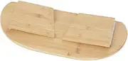 Bamboo Meditation Stool Kneeling Yoga Bench Non-Slip Folding Bench for Yoga Practice