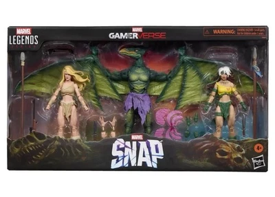 HASBRO MARVEL LEGENDS SDCC 2025 GAMERVERSE SNAP SAVAGE LAND 3-PACK