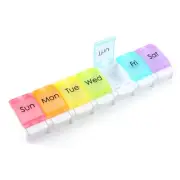 Weekly Pill Organizer,7 Day 3 Times a Day for Purse,Portable Pill Cases for P...