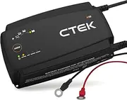 CTEK M15, Battery Charger And Power Supply 15A 12V For Marine Batteries, Battery Tender And Maintainer, 12V Lithium Ion Battery Charger For Boats, With Reconditioning Mode And Temperature Compensation