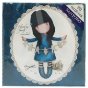 Gorjuss Napkins - I Found my Family in a Book