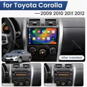 Carplay For 2009-2013 Toyota Corolla Android 12 Car Stereo Radio Navi GPS+Camera (for: Toyota)