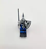 LEGO CASTLE BLACK FALCON SWORDMAN MINI FIGURE