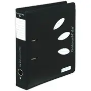 ColourHide Zip Lever Arch Binder A4 70mm Black