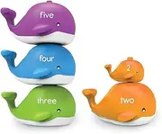 Learning Resources Snap-n-Learn Stacking Whales, Educational Toys