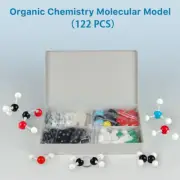 Organic Molecular Models Set (122 PCS) Molecular Models Kit with Atoms, Bonds, O