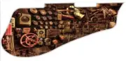 Pickguard Pick Guard 5120 Graphical Graphic Guitar Pipes and Gauges 1