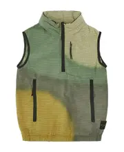 High-necked sleeveless casual jacket 8Y,6Y,5Y,14Y,3Y,2Y,12Y,10Y yellow
