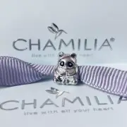 CHAMILIA Sterling Silver Panda Bear Charm ~ NEW withOUT Packaging ~ 2010-3098