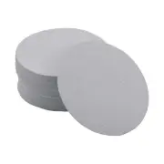 Sandpaper Round Flocking 5.91"x5.91" P800 50 Pcs Gray Hook & Loop Sanding Sheets