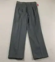 Dockers Pants Mens 31X30 Gray Original Khaki Classic No Wrinkles Straight NWT
