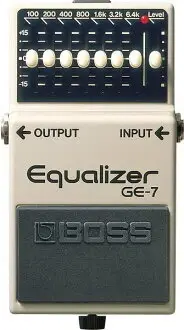 在飛比找樂天市場購物網優惠-BOSS GE-7 Equalizer 等化器 EQ 效果器