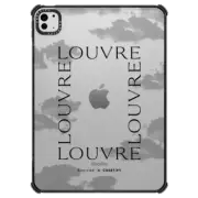 iPad Pro 11-inch (M4) iPad Impact Case Louvre nuage monochromatique Tablet Case