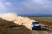 WRC Safari Rally Kenya 2002 Marko Martin Michael Park action Old Photo