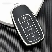 DOUKI Fashion TPU Car Remote Key Case Cover Shell, for Chery Tiggo 8 Plus 8 Pro 7 Pro Arrizo 5 Plus 2021 Protected Fob Bag Accessories