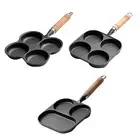 Nonstick Frying Pan Durable Even Heating Cooker Fried Egg Pan for Breakfast