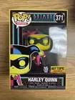 Blacklight Harley Quinn Funko POP! Batman Black Light Hot Topic W/ Protector!