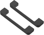 ABOOFAN 2pcs Black Cabinet Pulls Modern Kitchen Cupboard Handles Drawer Pulls for Fridge Microwave Stove Dishwasher Stylish Furniture Hardware for Home Use