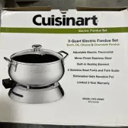 Cuisinart 3 Quart Electric Fondue Set