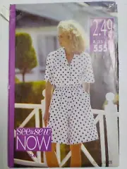 Top Shirt Shorts XS S M L XL See & Sew Butterick 5551 Sewing Pattern UC Summer