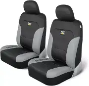 erpillar Flexfit Automotive Seat Covers for Cars Trucks and Suvs (Set of 2) – Bl