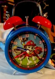 Spin Master /Paw Productions "Chase" Pet Patrol Alarm Clock Lights Up 7" Toy!