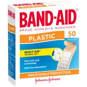 Band-Aid Plastic Strip X 50