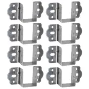 8pcs Bed Frame Stabilizers Metal Brackets set for enhances Safety & Stability