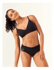 [Bendon] Comfit Collection Soft Cup Plunge Bra in Black