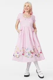 Kitsch Kitty Midi Dress
