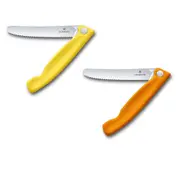 Victorinox Classic Folding Steak Knife - Yellow