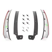 OEM NEW GM 2016-2024 Camaro Front Splash Guards Mud Flaps Summit White 86523501