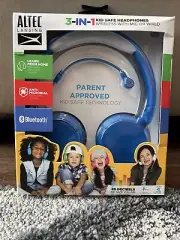 Bluetooth Headphones Altec Lansing - Kid Safe 3-in-1 Wireless with Mic and Wired