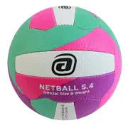 Avaro Club / Match Netball - Yellow / Pink / Green – Size 4
