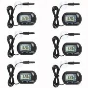 AQUANEAT Aquarium Thermometer, Fish Tank Thermometer, Digital Temperature Tes...