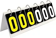 Lljsszr Number Scoreboard Tabletop Scoreboard Competitive Counter Sports Board for Outdoor Basketball Volleyball Football