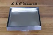 Square Stainless Steel Tile Insert Floor Waste Grates Drain 150mm multi-packs