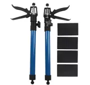 2Pcs Cabinet Support Extension Pole with 4 Plate, Hanging Cabinet Extendable