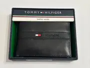 Tommy Hilfiger Casual Black Bifold Wallet w/ Removable Card Case - (31TL22X062)