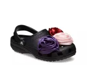 Woman's Clogs Crocs Classic Rosette Clog