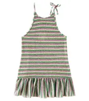 [Oseree Kids] Oséree Kids OseMini Lumiére lamé dress Y 8/10 multicoloured
