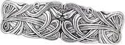 Fiocias Vintage Floral Hair Clip Barrette Large Hair Clip, as described