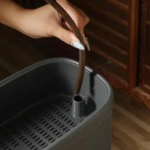 桌下接功夫茶水桶廢水桶儲水桶茶具配件帶過濾網茶渣桶夾縫窄