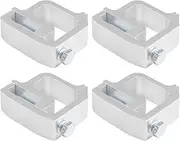Truck Topper Clamps - Heavy Duty Shell Mounting Clamps, Aluminum Clips, Pickup Truck Cap | Truck Caps Retaining Clip, 1/4 Truck Accessories for Secure Mounting Setup
