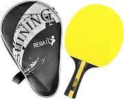 Ping Pong Paddle Table Tennis Racket with Carry Bag for Beginners Boys Girls