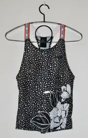 NWT adidas Farm Women's Climalite Black Stars Racerback BB Farm Tank Top sz XS