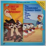 A TALE OF TWO CHIPMUNKS and THE UNSINKABLE DONALD DUCK Laserdisc DISNEY SEALED