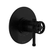 Rohl TCP44W1ILMB Campo 1/2" Thermostatic and Pressure Balance Trim MATTE BLACK